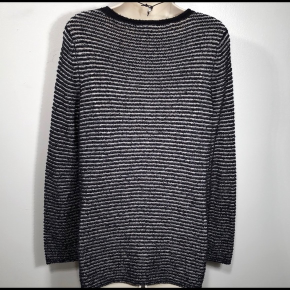 Eileen Fisher Crewneck Striped Sweater - Picture 5 of 6